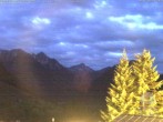 Archiv Foto Webcam Naturschutzgebiet "Allgäuer Hochalpen" vom Kinderhotel Oberjoch aus gesehen 03:00