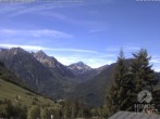 Archiv Foto Webcam Naturschutzgebiet "Allgäuer Hochalpen" vom Kinderhotel Oberjoch aus gesehen 09:00
