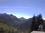 Archiv Foto Webcam Naturschutzgebiet "Allgäuer Hochalpen" vom Kinderhotel Oberjoch aus gesehen 13:00