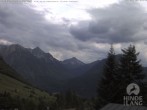 Archiv Foto Webcam Naturschutzgebiet "Allgäuer Hochalpen" vom Kinderhotel Oberjoch aus gesehen 19:00