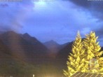 Archiv Foto Webcam Naturschutzgebiet "Allgäuer Hochalpen" vom Kinderhotel Oberjoch aus gesehen 03:00