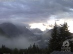 Archiv Foto Webcam Naturschutzgebiet "Allgäuer Hochalpen" vom Kinderhotel Oberjoch aus gesehen 19:00