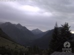 Archiv Foto Webcam Naturschutzgebiet "Allgäuer Hochalpen" vom Kinderhotel Oberjoch aus gesehen 19:00