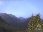 Archiv Foto Webcam Naturschutzgebiet "Allgäuer Hochalpen" vom Kinderhotel Oberjoch aus gesehen 03:00