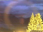 Archiv Foto Webcam Naturschutzgebiet "Allgäuer Hochalpen" vom Kinderhotel Oberjoch aus gesehen 21:00