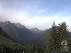 Archiv Foto Webcam Naturschutzgebiet "Allgäuer Hochalpen" vom Kinderhotel Oberjoch aus gesehen 06:00