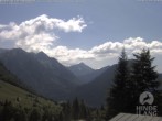 Archiv Foto Webcam Naturschutzgebiet "Allgäuer Hochalpen" vom Kinderhotel Oberjoch aus gesehen 13:00