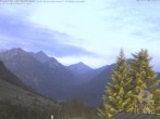 Archiv Foto Webcam Naturschutzgebiet "Allgäuer Hochalpen" vom Kinderhotel Oberjoch aus gesehen 03:00