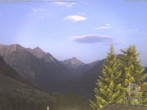 Archiv Foto Webcam Naturschutzgebiet "Allgäuer Hochalpen" vom Kinderhotel Oberjoch aus gesehen 03:00