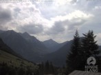 Archiv Foto Webcam Naturschutzgebiet "Allgäuer Hochalpen" vom Kinderhotel Oberjoch aus gesehen 13:00