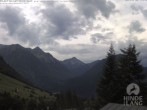 Archiv Foto Webcam Naturschutzgebiet "Allgäuer Hochalpen" vom Kinderhotel Oberjoch aus gesehen 11:00