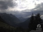 Archiv Foto Webcam Naturschutzgebiet "Allgäuer Hochalpen" vom Kinderhotel Oberjoch aus gesehen 13:00