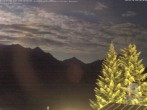 Archiv Foto Webcam Naturschutzgebiet "Allgäuer Hochalpen" vom Kinderhotel Oberjoch aus gesehen 23:00
