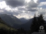 Archiv Foto Webcam Naturschutzgebiet "Allgäuer Hochalpen" vom Kinderhotel Oberjoch aus gesehen 11:00