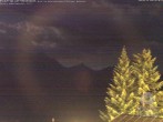 Archiv Foto Webcam Naturschutzgebiet "Allgäuer Hochalpen" vom Kinderhotel Oberjoch aus gesehen 01:00