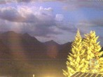 Archived image Webcam Kids hotel Oberjoch: view at the nature reseve "Allgäuer Hochalpen" 03:00