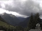 Archiv Foto Webcam Naturschutzgebiet "Allgäuer Hochalpen" vom Kinderhotel Oberjoch aus gesehen 09:00