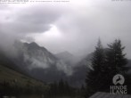 Archiv Foto Webcam Naturschutzgebiet "Allgäuer Hochalpen" vom Kinderhotel Oberjoch aus gesehen 11:00