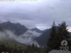 Archiv Foto Webcam Naturschutzgebiet "Allgäuer Hochalpen" vom Kinderhotel Oberjoch aus gesehen 19:00