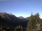 Archiv Foto Webcam Naturschutzgebiet "Allgäuer Hochalpen" vom Kinderhotel Oberjoch aus gesehen 06:00