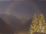 Archiv Foto Webcam Naturschutzgebiet "Allgäuer Hochalpen" vom Kinderhotel Oberjoch aus gesehen 01:00
