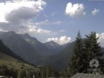 Archiv Foto Webcam Naturschutzgebiet "Allgäuer Hochalpen" vom Kinderhotel Oberjoch aus gesehen 09:00