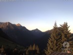 Archiv Foto Webcam Naturschutzgebiet "Allgäuer Hochalpen" vom Kinderhotel Oberjoch aus gesehen 06:00