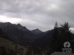 Archiv Foto Webcam Naturschutzgebiet "Allgäuer Hochalpen" vom Kinderhotel Oberjoch aus gesehen 09:00