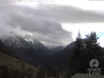 Archived image Webcam Kids hotel Oberjoch: view at the nature reseve "Allgäuer Hochalpen" 11:00
