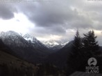 Archived image Webcam Kids hotel Oberjoch: view at the nature reseve "Allgäuer Hochalpen" 15:00