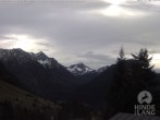 Archiv Foto Webcam Naturschutzgebiet "Allgäuer Hochalpen" vom Kinderhotel Oberjoch aus gesehen 13:00