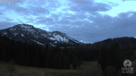 Archiv Foto Webcam Aussicht von der Region Unterjoch 05:00