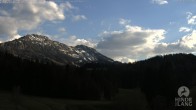 Archiv Foto Webcam Aussicht von der Region Unterjoch 17:00