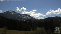 Archiv Foto Webcam Aussicht von der Region Unterjoch 13:00
