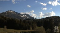 Archiv Foto Webcam Aussicht von der Region Unterjoch 17:00