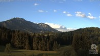 Archiv Foto Webcam Aussicht von der Region Unterjoch 06:00