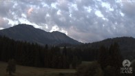 Archiv Foto Webcam Aussicht von der Region Unterjoch 05:00