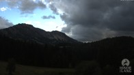 Archiv Foto Webcam Aussicht von der Region Unterjoch 17:00
