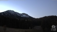 Archiv Foto Webcam Aussicht von der Region Unterjoch 05:00