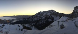 Archiv Foto Webcam Bergstation der Breitenbergbahn 07:00