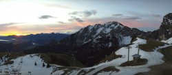 Archived image Webcam Pfronten Top Station Breitenberg 05:00