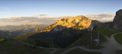 Archiv Foto Webcam Bergstation der Breitenbergbahn 19:00