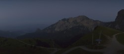 Archiv Foto Webcam Bergstation der Breitenbergbahn 21:00