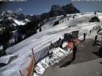 Archived image Webcam Arrival of the Breitenbergbahn cabins 15:00