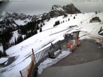 Archived image Webcam Arrival of the Breitenbergbahn cabins 06:00