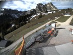 Archived image Webcam Arrival of the Breitenbergbahn cabins 07:00