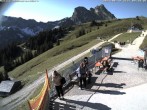 Archived image Webcam Arrival of the Breitenbergbahn cabins 09:00