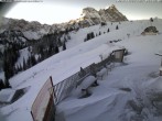 Archived image Webcam Arrival of the Breitenbergbahn cabins 07:00