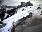 Archived image Webcam Arrival of the Breitenbergbahn cabins 07:00