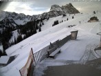 Archived image Webcam Arrival of the Breitenbergbahn cabins 07:00